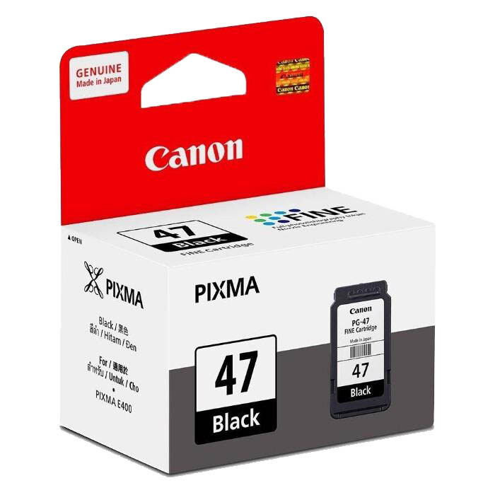 Canon PG-47 (Black) Ink Cartridge Canon PG-47 (Black) Ink Cartridge