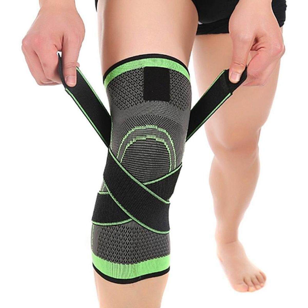 (BREATHABLE MATERIAL) WJS 3D Weaving Pressurisation Knee Brace Hiking