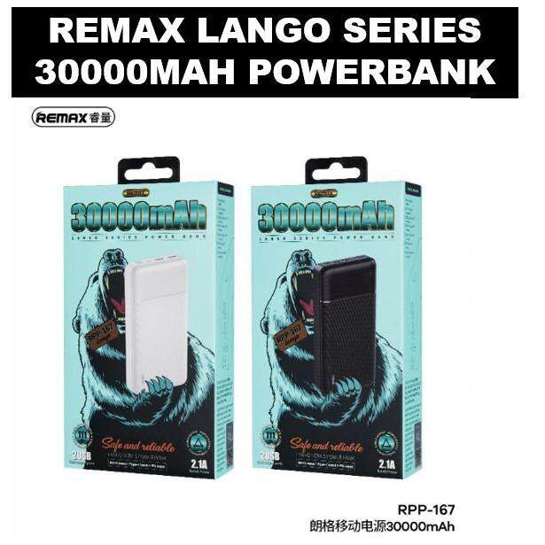 REMAX Power Bank RPP-141 30000mAh Leader Series New Arrival 100% Original