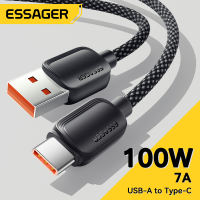 Essager 7A USBA Type C Cable 100W USB2.0 Type C Macaron Cable Fast Charging Cable Type-C For Huawei Samsung OPPO VIVO Xiaomi Honor Oneplus Realme Fast Charging Data Cord