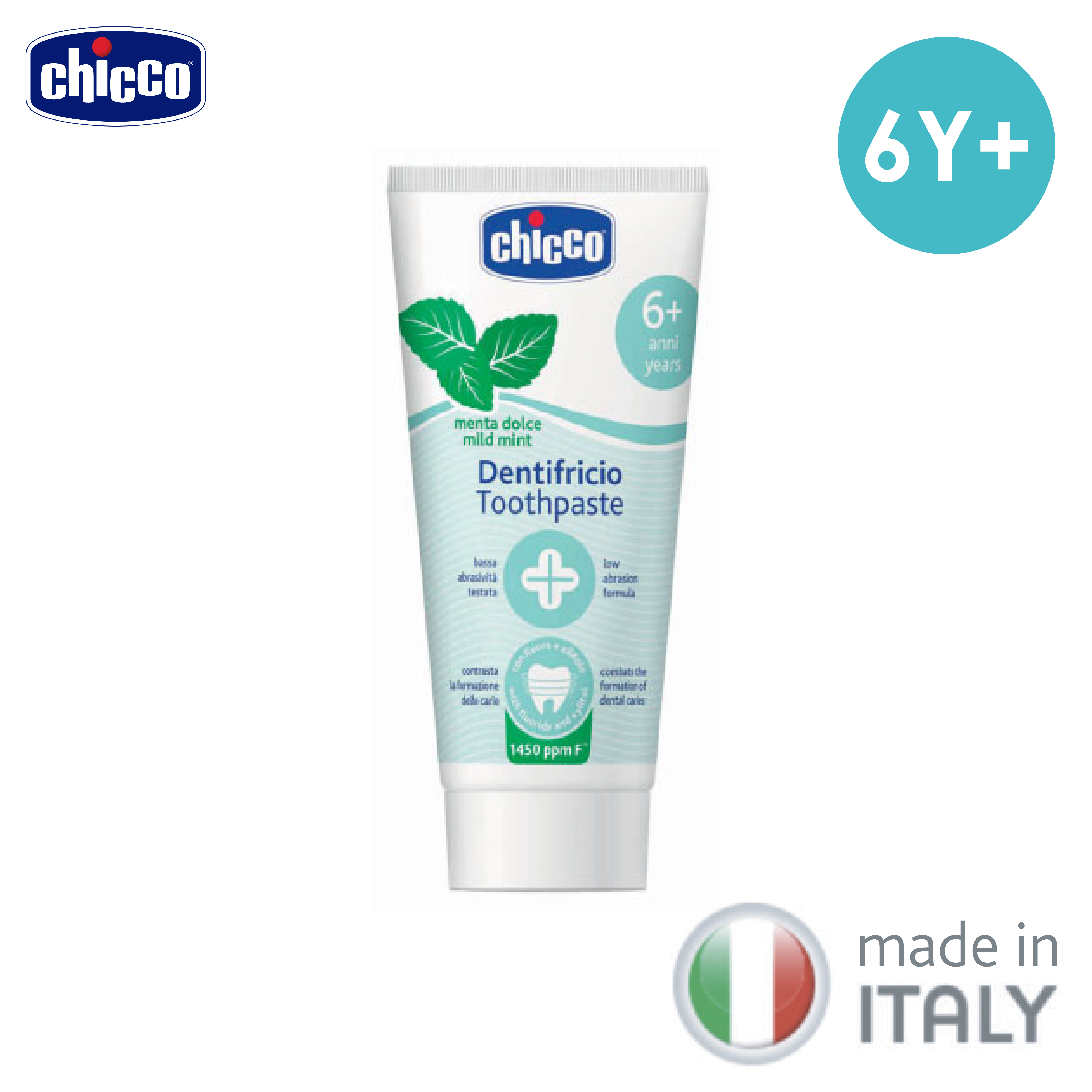 Chicco Toothpaste -6Y+ Mild Mint 50ml