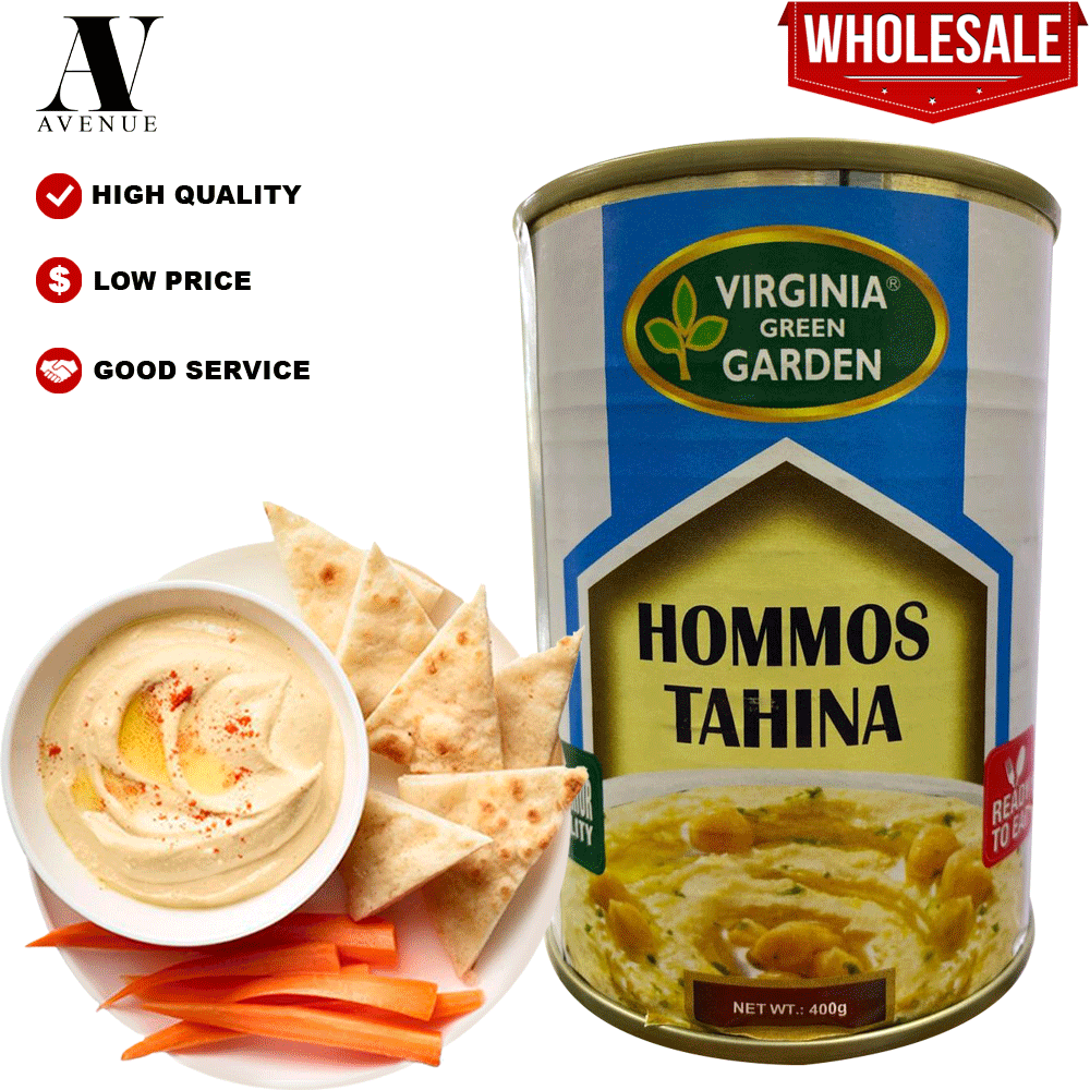 Virginia Green Garden Hommos Tahina Hummus Tahini 400g حمص طحينة | New ...