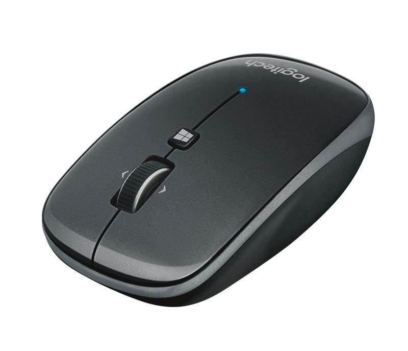 Logitech M557 Wireless BT Laser mouse, Dark Grey/Pearl White Mouse (910-003960/910-003961)