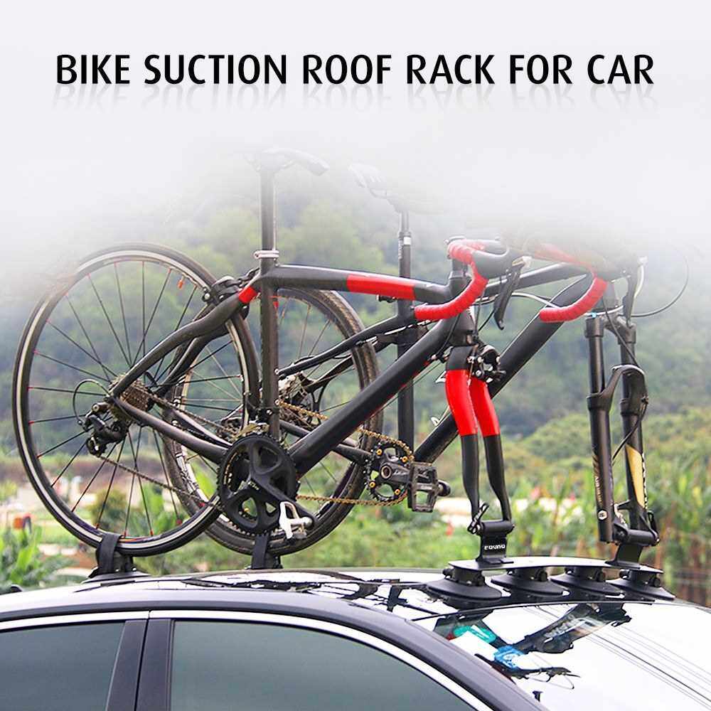 Bike Suction Roof Rack for Car Roof Top Sucker Quick Release Aluminum ...