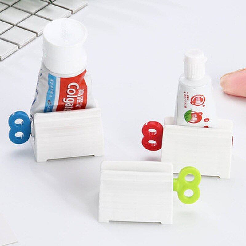 Dụng cụ ép ống kem đánh răng đa năng kem đánh răng bằng tay dụng cụ ép kẹp dụng cụ rửa mặt dụng cụ phòng tắm