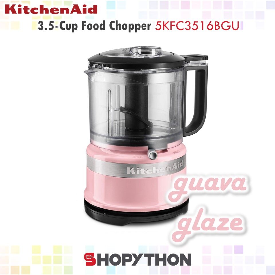 KitchenAid 3.5Cup Food Chopper 5KFC3516BGU (Guava Glaze) 830ml Mini