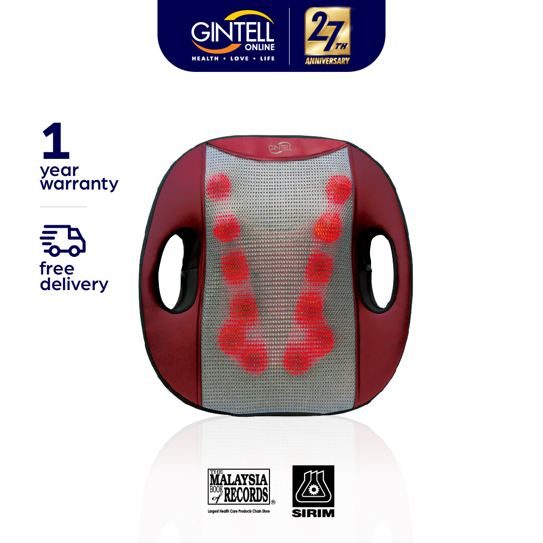 【FREE SHIPPING】GINTELL G-Flexi Portable Massage Cushion