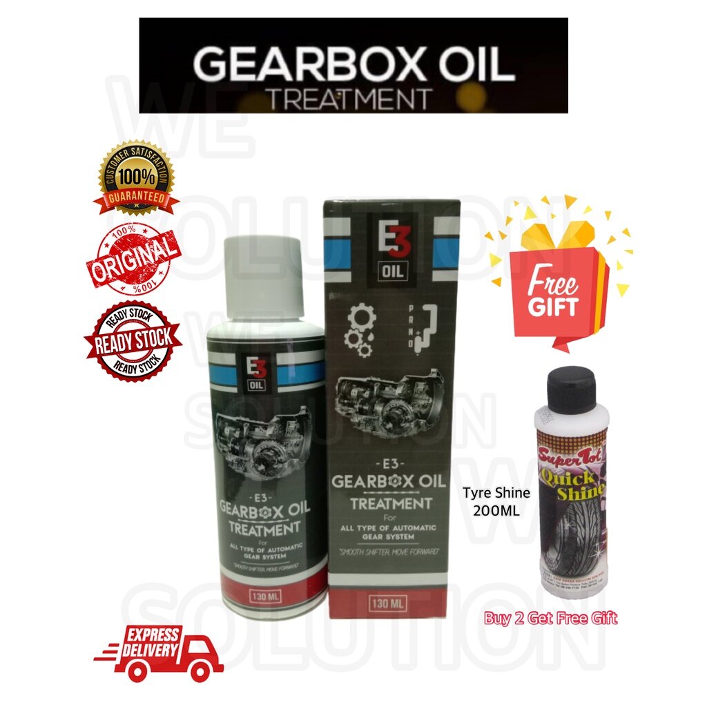 E3 GEARBOX OIL TREATMENT Penyelesaian Masalah Gearbox Kereta Auto Cvt