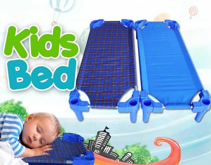 [Ready Stock] (1pc set) Kids Kindergarten Stackable Bed Portable Daycare Bed Children Preschool