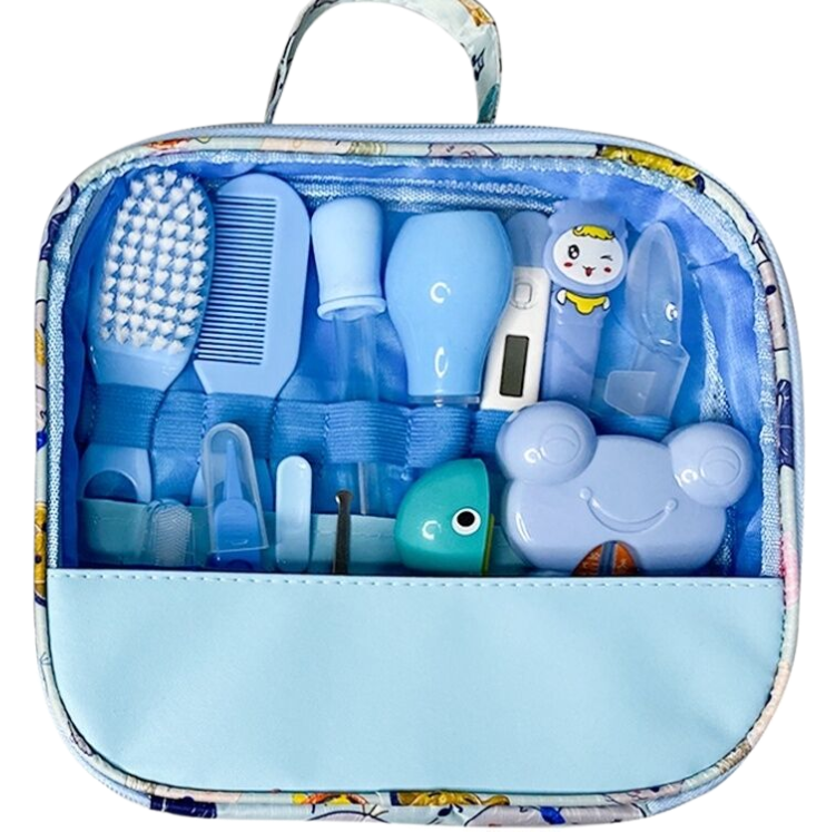 High Quality 13pcs Baby Care Kit Newborn Baby Kit Maternal&Infant Care Set HealthCare Grooming Set Aspirator Hidung Bayi