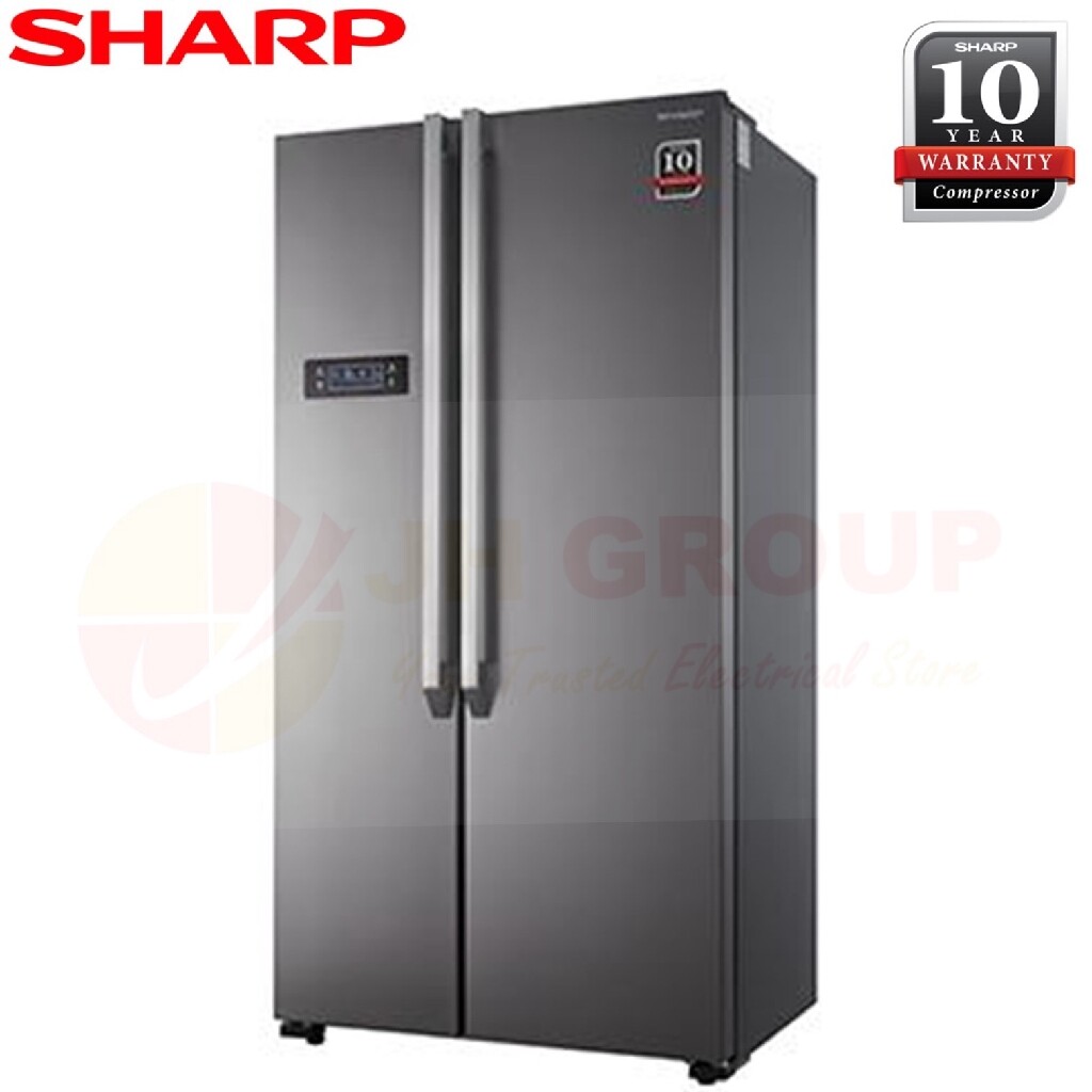 New Collection Peti Sejuk SHARP 620L Ag+ NANO DEODORIZER SIDE BY SIDE REFRIGERATOR SJX626MS FRIDGE PETI SEJUK PETI AIS WHY PURCHASE FROM JH HOME APPLIANCES This Month New Collection Peti Sejuk SHARP 620L Ag+ NANO DEODORIZER SIDE BY SIDE REFRIGERATOR SJX626MS FRIDGE PETI SEJUK PETI AIS WHY PURCHASE FROM JH HOME APPLIANCES This Month