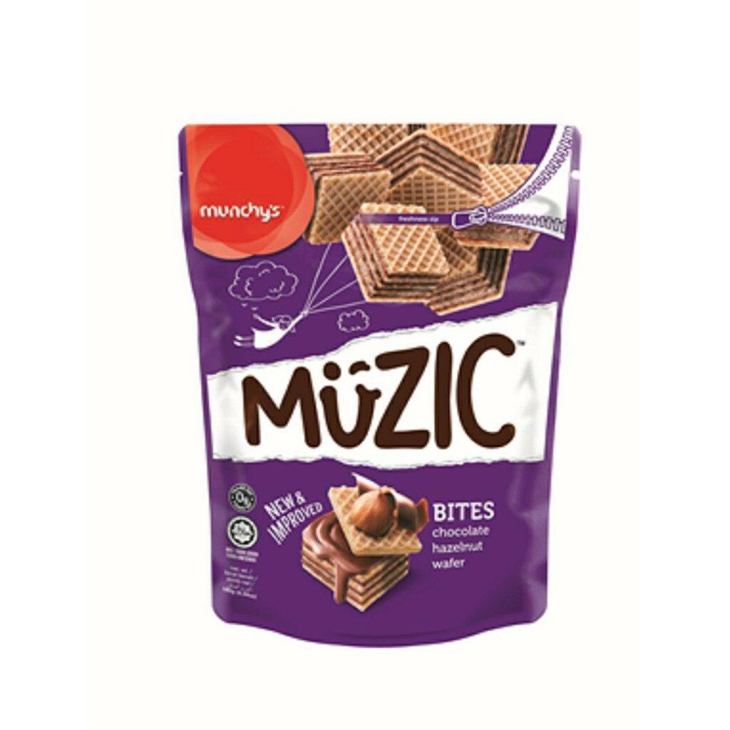 Munchy's Muzic Hazelnut Wafer Bites (180g) New PGMall