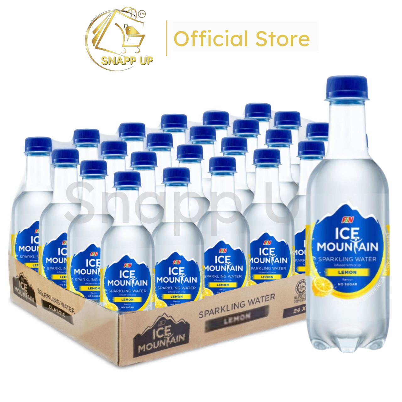 Ice Mountain Sparkling Water Lemon