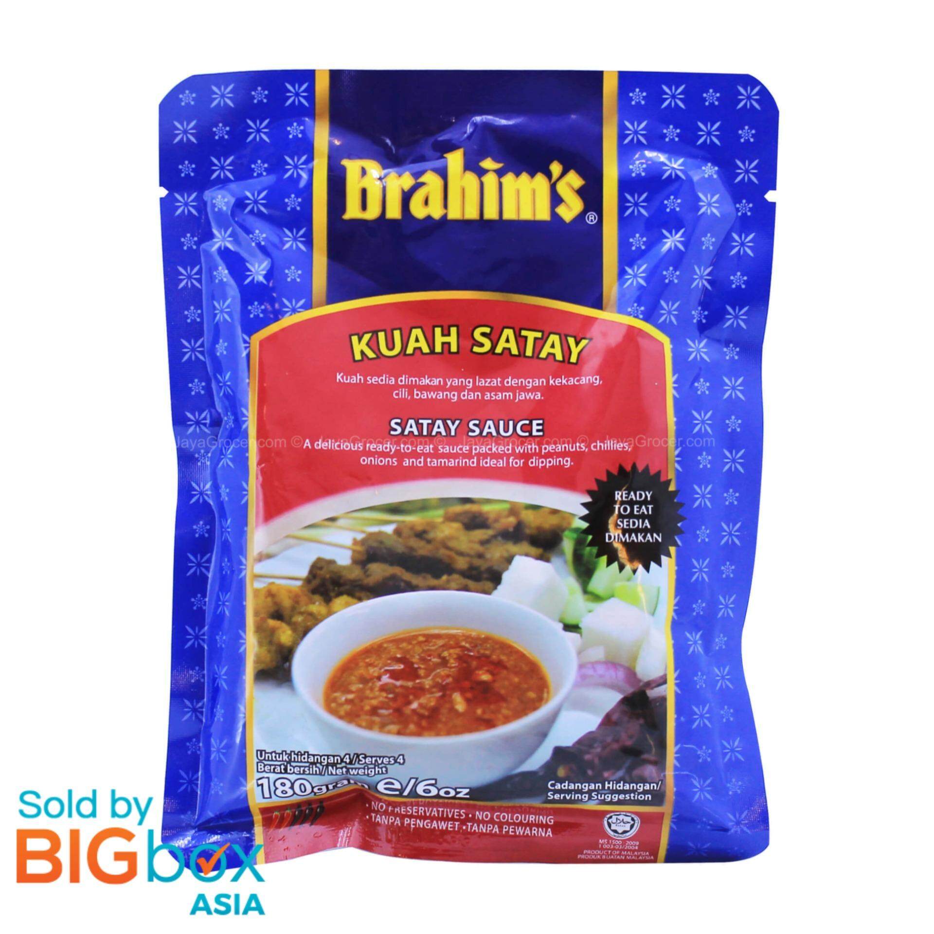 Brahim's Ready To Use Sauces 180g - Satay