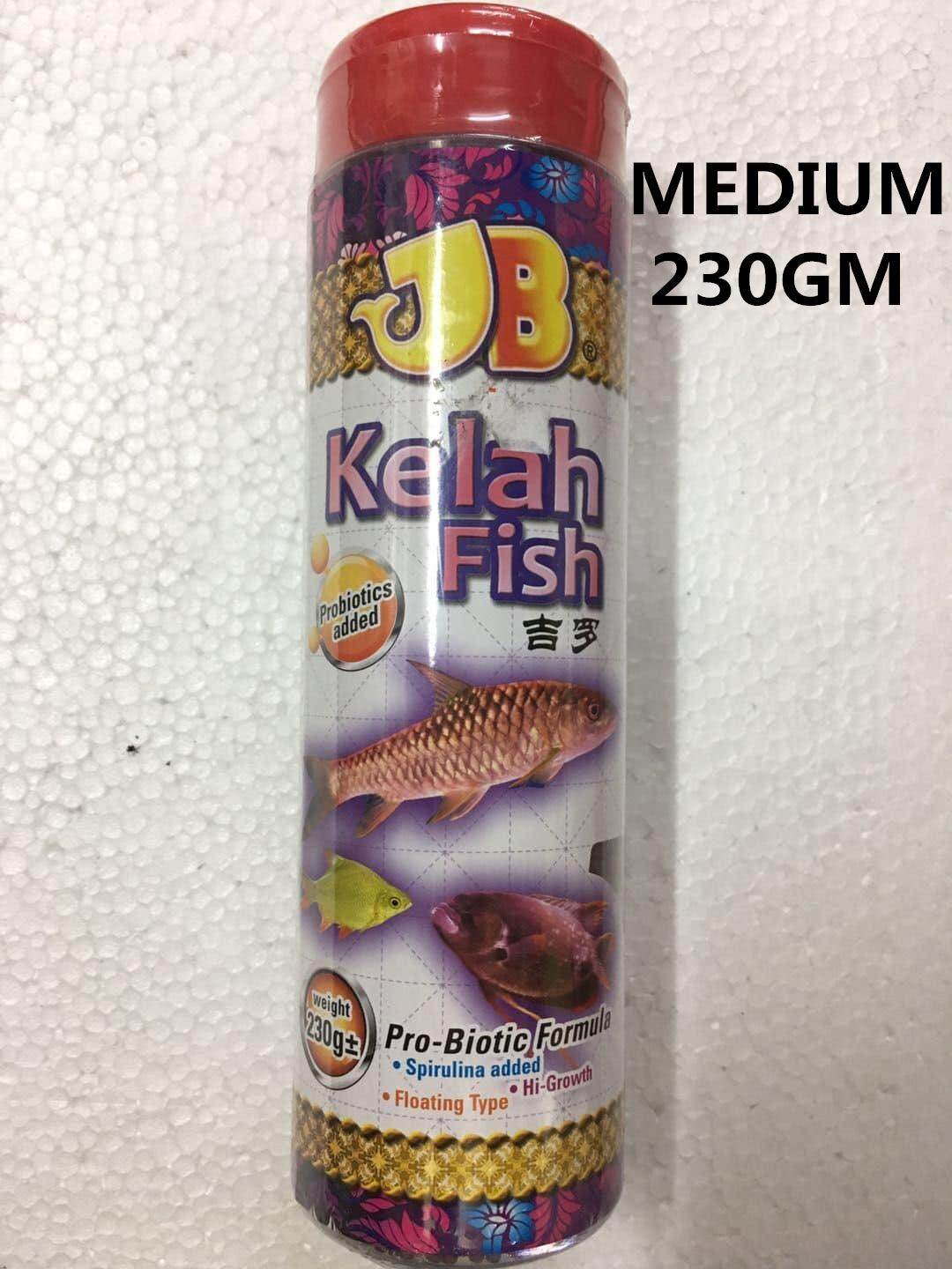 4077 JB KELAH FISH FOOD MEDIUM PELLETS 230GM