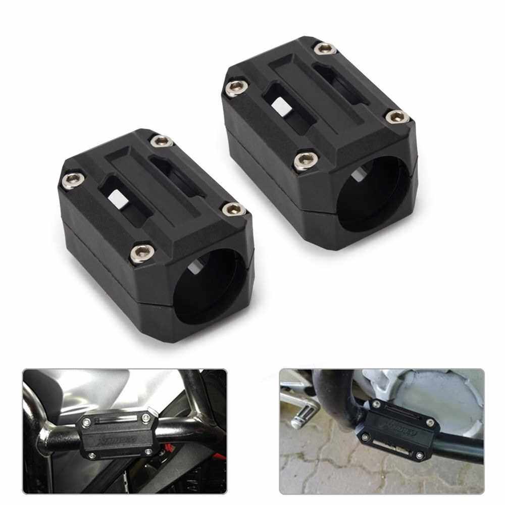 Motorcycle Engine Protection Guard Bumper Decorative Block Modified 25mm-28mm Shock Bar 2Pcs for BMW R1200GS LC adv F700GS F800GS 13-17 (Standard)