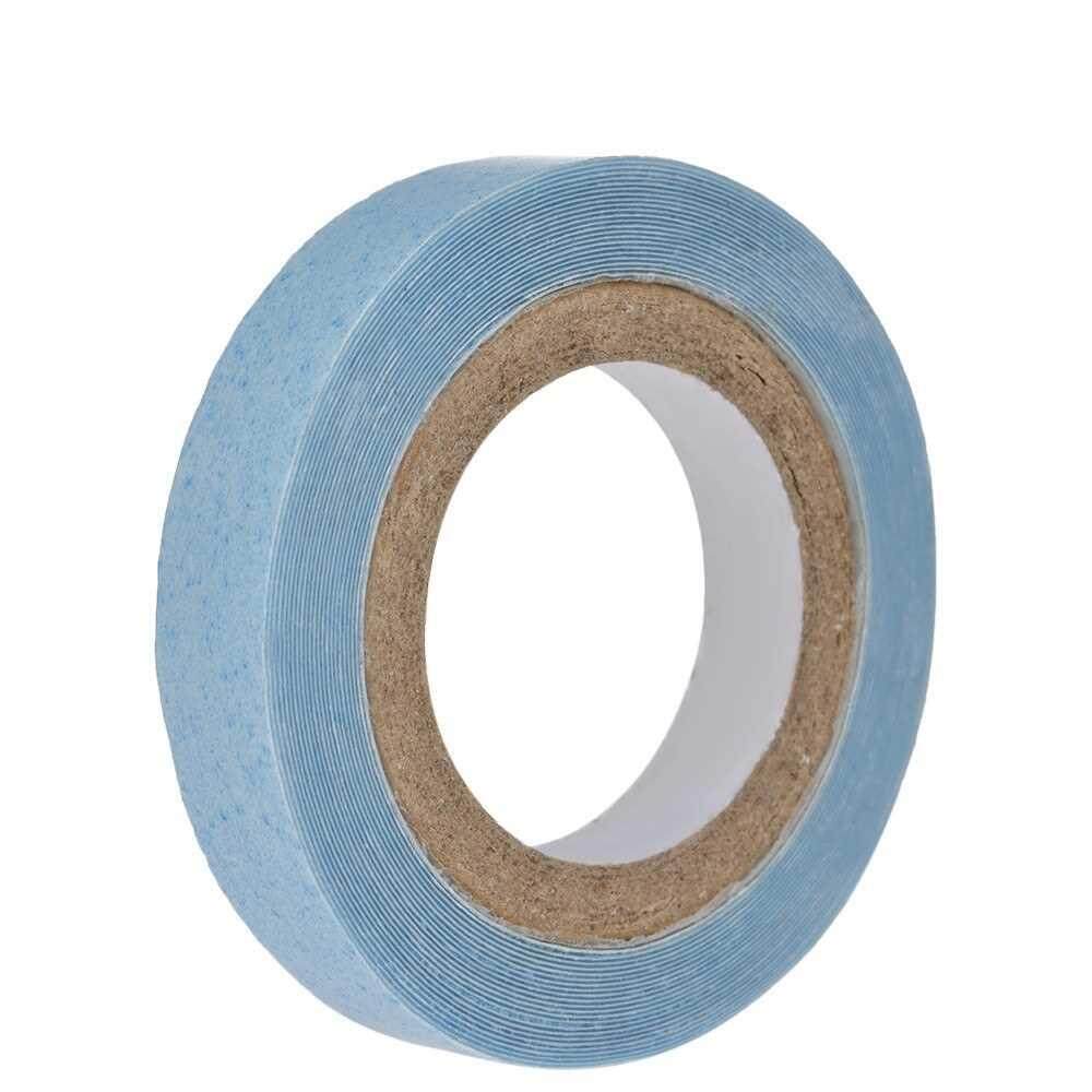 1 Roll 0.8cm 3yards Waterproof Hair Tape Double-sided Adhesive Glue For Hair Extension Toupee Lace Wigs