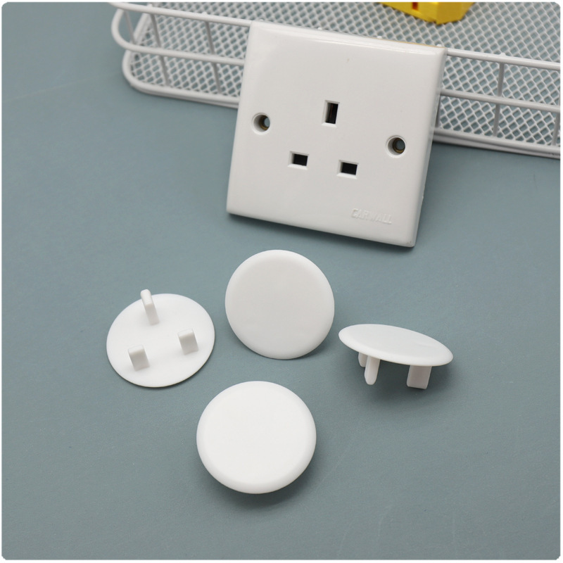Elek Kejutan Elektrik Socket Cover Plug Safety Cover 3PIN Electric Plug Protectors Baby Kids Safe Secure