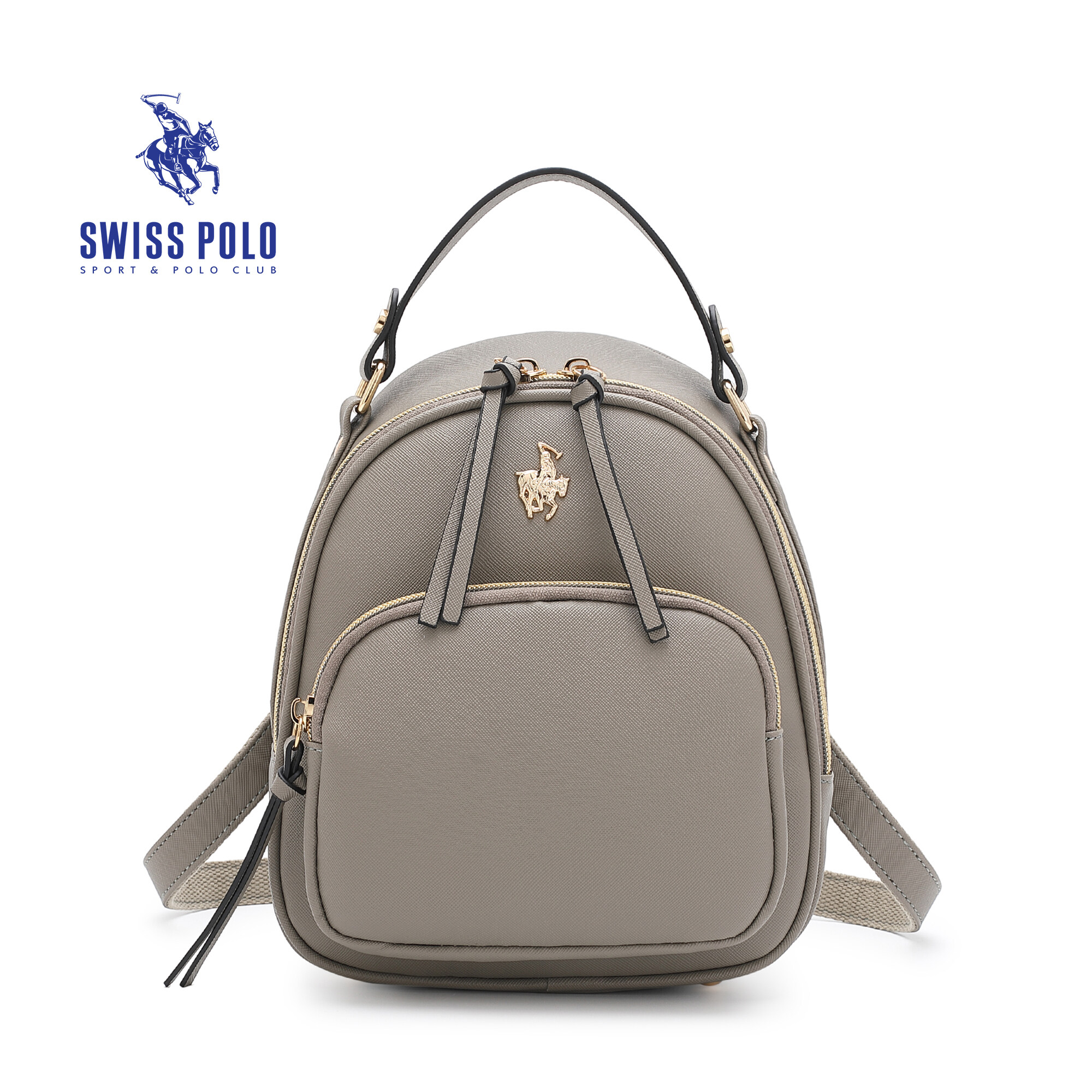 SWISS POLO Ladies Mini Backpack HGZ 7850-3 GREY