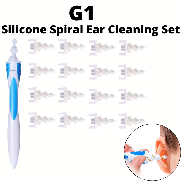 Smart Twist Rotating 360° Ear wax Silicone Baby Ear Pick Cleaner Tweezer Alat Korek Telinga