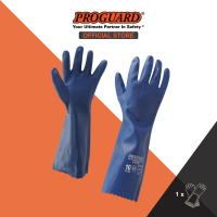 Proguard PVC Coated Glove PVC Glove Liquid Resistance Glove  Oil Resistance Glove