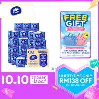 Vinda Deluxe Smooth Feel Toilet Tissue (27 Rolls) - Strong Absorbent Tissue Paper Toilet Roll