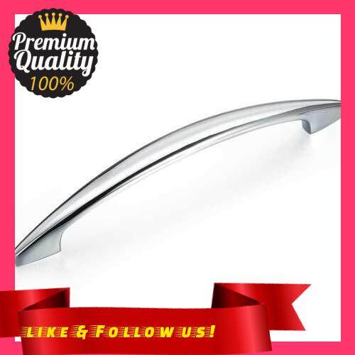 People's Choice LEEDIS Cabinet Hardware Handle Pull Cabinet &amp; Furniture Pull Cabinet Pull Cabinet Drawer Handle Door Cabinet Auxiliary Handle (Silver)