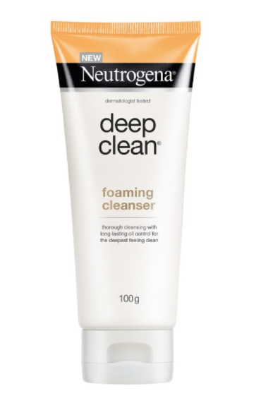 Neutrogena Deep Clean Hydrating/Deep Clean Gentle/Brightening/Blackhead/Energizing Foaming Cleanser (100g)