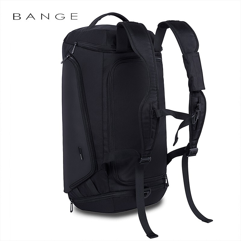 Bange Volt Multi Compartment Scratchproof Big Capacity Hidden Zipper Pocket DryWet Separation 3IN1 Waterproof Travel Bag