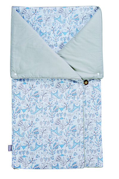 4-in-1 Swaddle Pouch & Blanket - Owl ZK-17041