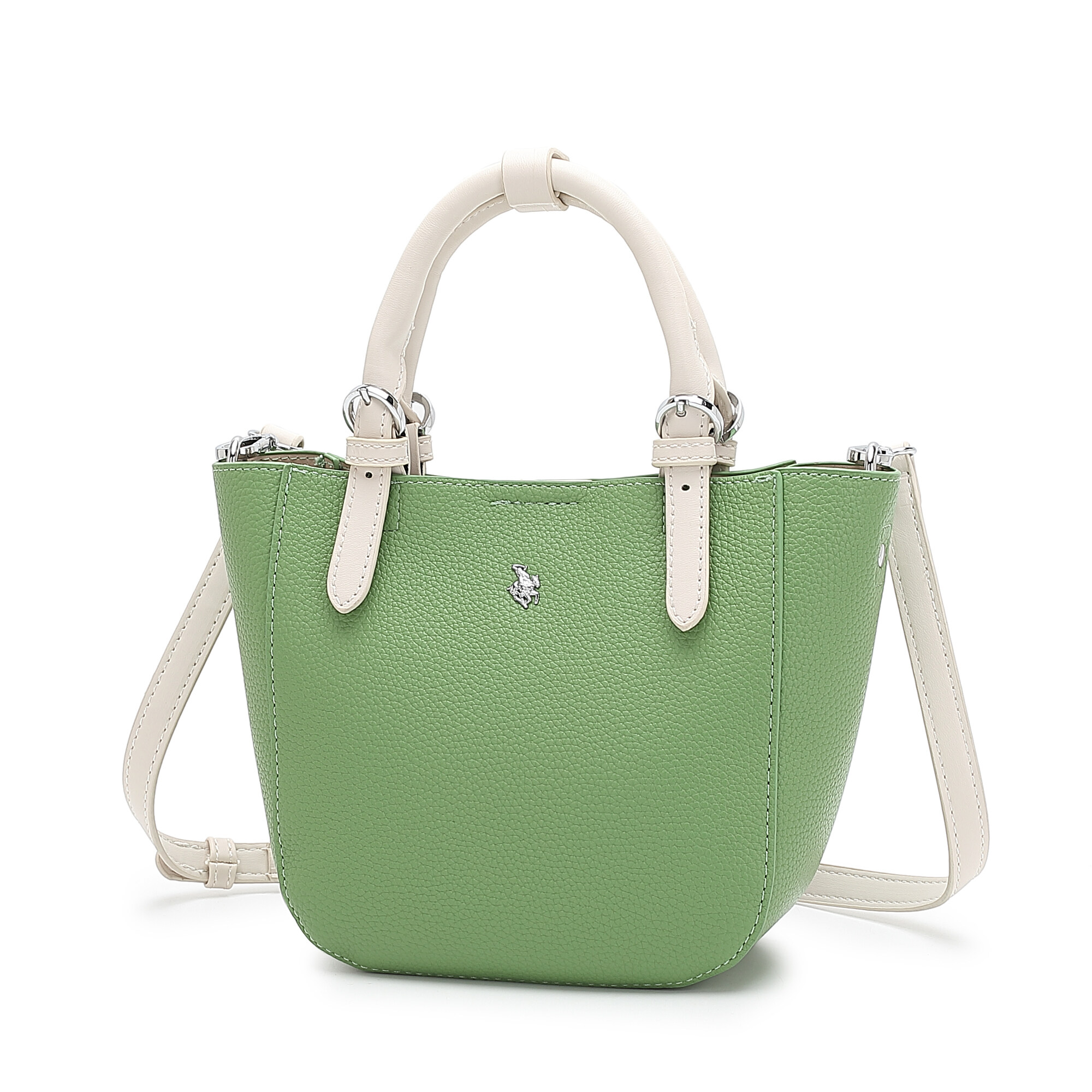 SWISS POLO Ladies Top Handle Sling Bag HKN 3131-5 GREEN
