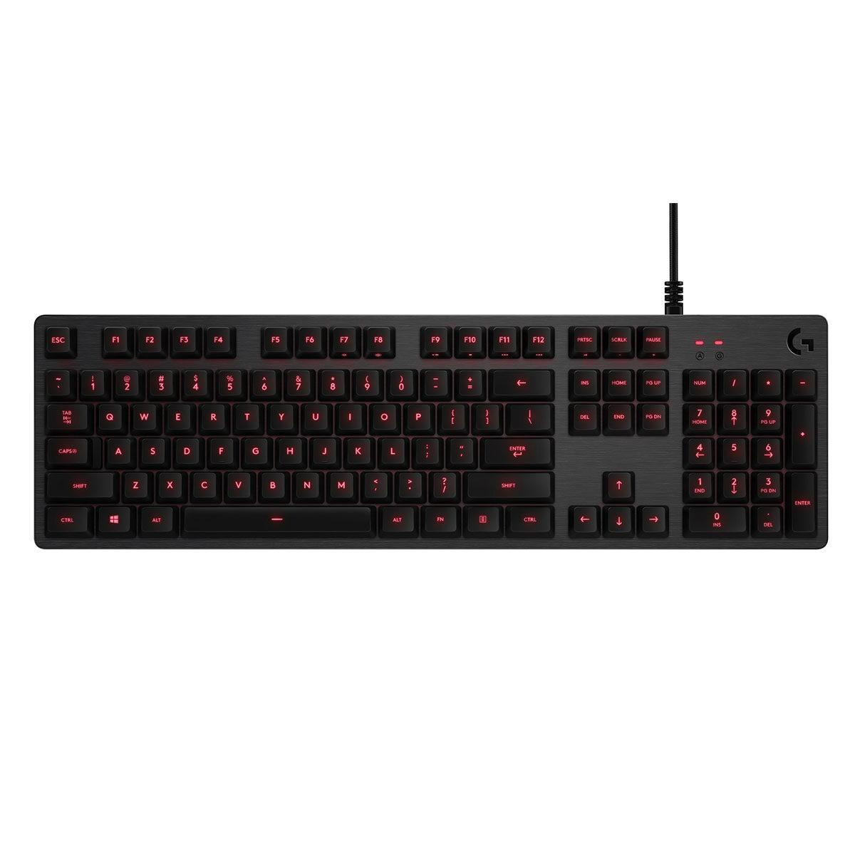 Logitech Gaming Backlit Keyboard G413 Carbon with Romer-G Tactile Mechanical Switch Programmable Macros Aircraft-Grade Aluminum Alloy Logitech Software Support