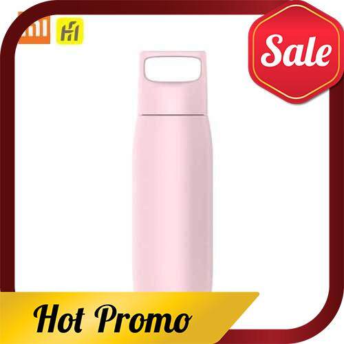 Xiaomi FunHome Smart Vacuum Insulation Bottle Travel Mug Vacuum Flasks Thermoses Temperature Cup Thermos 450ML (Pink)