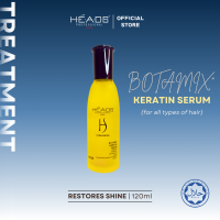 HEADS Botamix Bio Keratin Hair Serum Argan Oil for Smooth & Shiny Hair Repairs Damaged Hair 120ml HS19