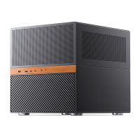Jonsbo N6 PC Case NAS Host Box MATX Desktop Computer 9 Hard Disk Slots Support 240 Water-cooled ITX Computer Chassis 2 Case Fans