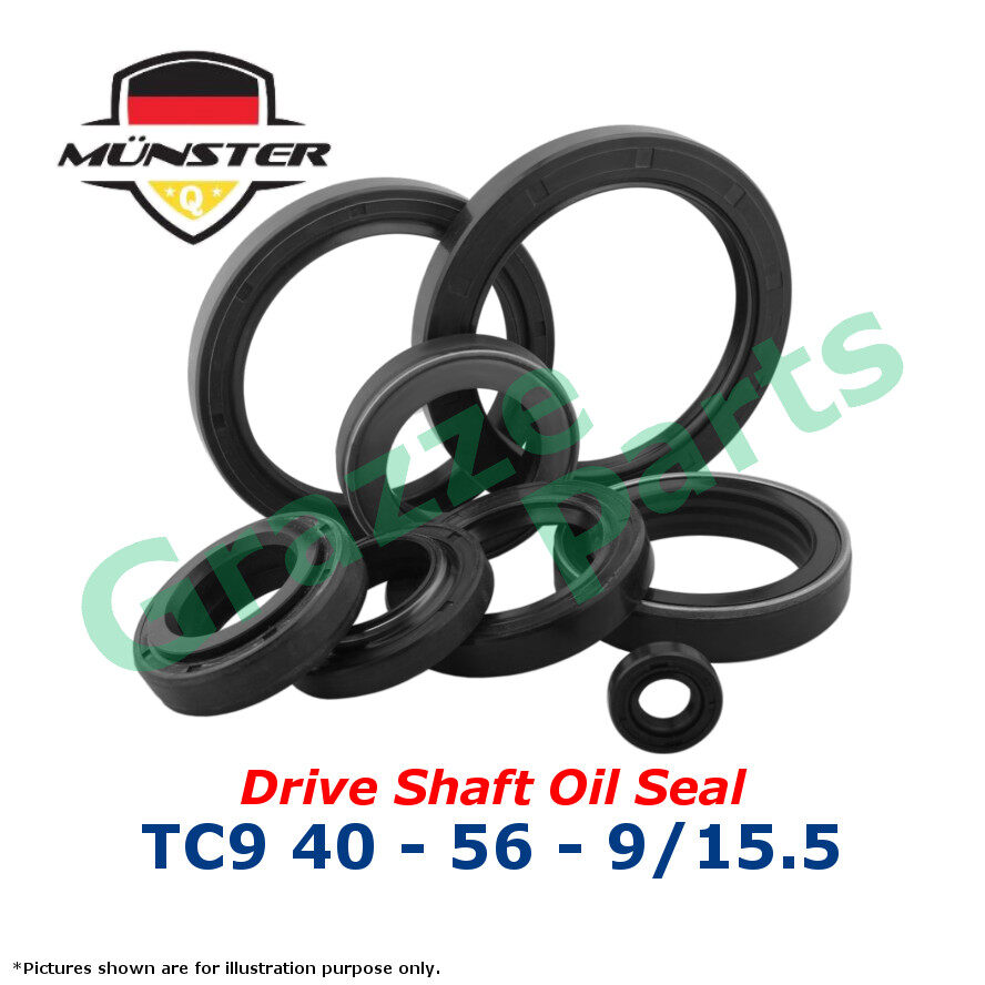 (1pc) Mnster (FKM) Drive Shaft Driveshaft Oil Seal for Toyota Corolla AE101 Lexus ES300 ST206 Estima