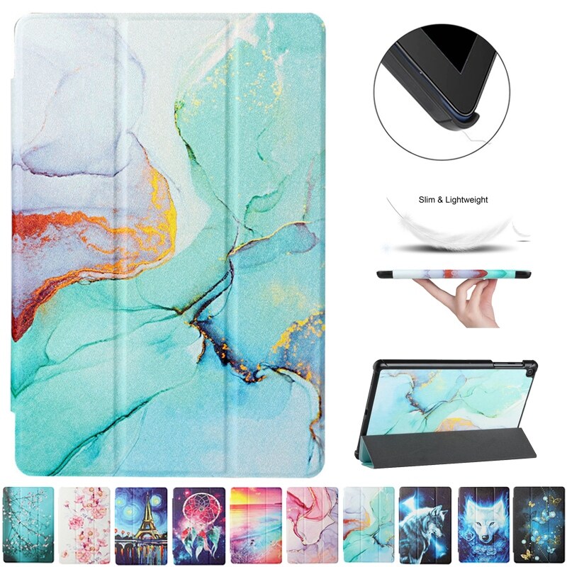 [Aishang điện tử] Ốp cho Samsung Galaxy Tab S8 S7 Plus S7 FE Ốp máy tính bảng lưng nhựa PC cứng vẽ t