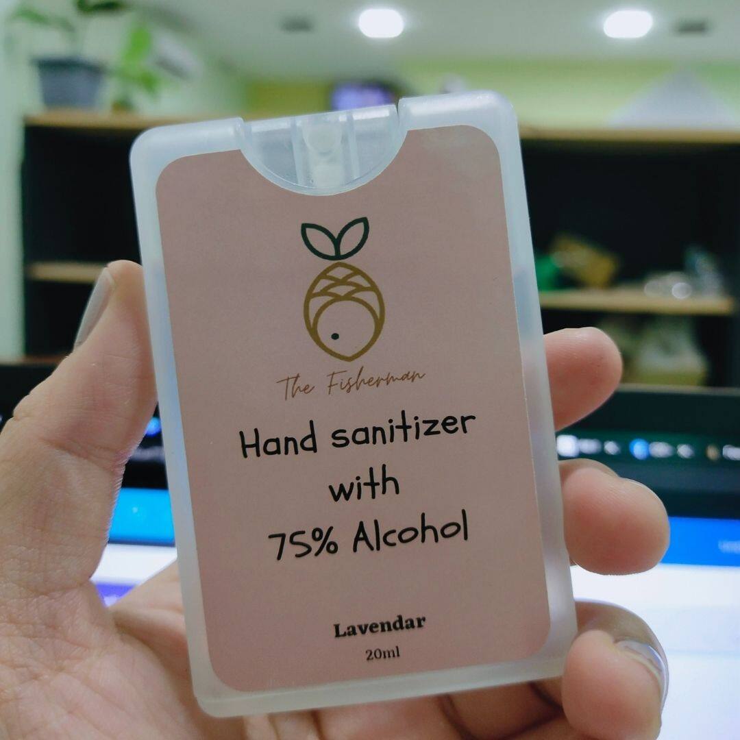 Pocket Hand Sanitizer With 75% Alcohol (20ml) - The Fisherman