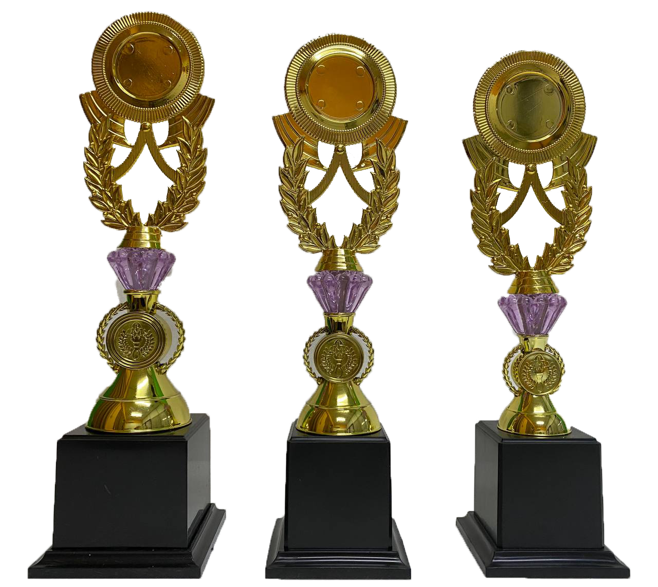Acrylic Pattern Trophy (AT31046) with Artwork Printing / Piala / Thanksgiving /Gifts