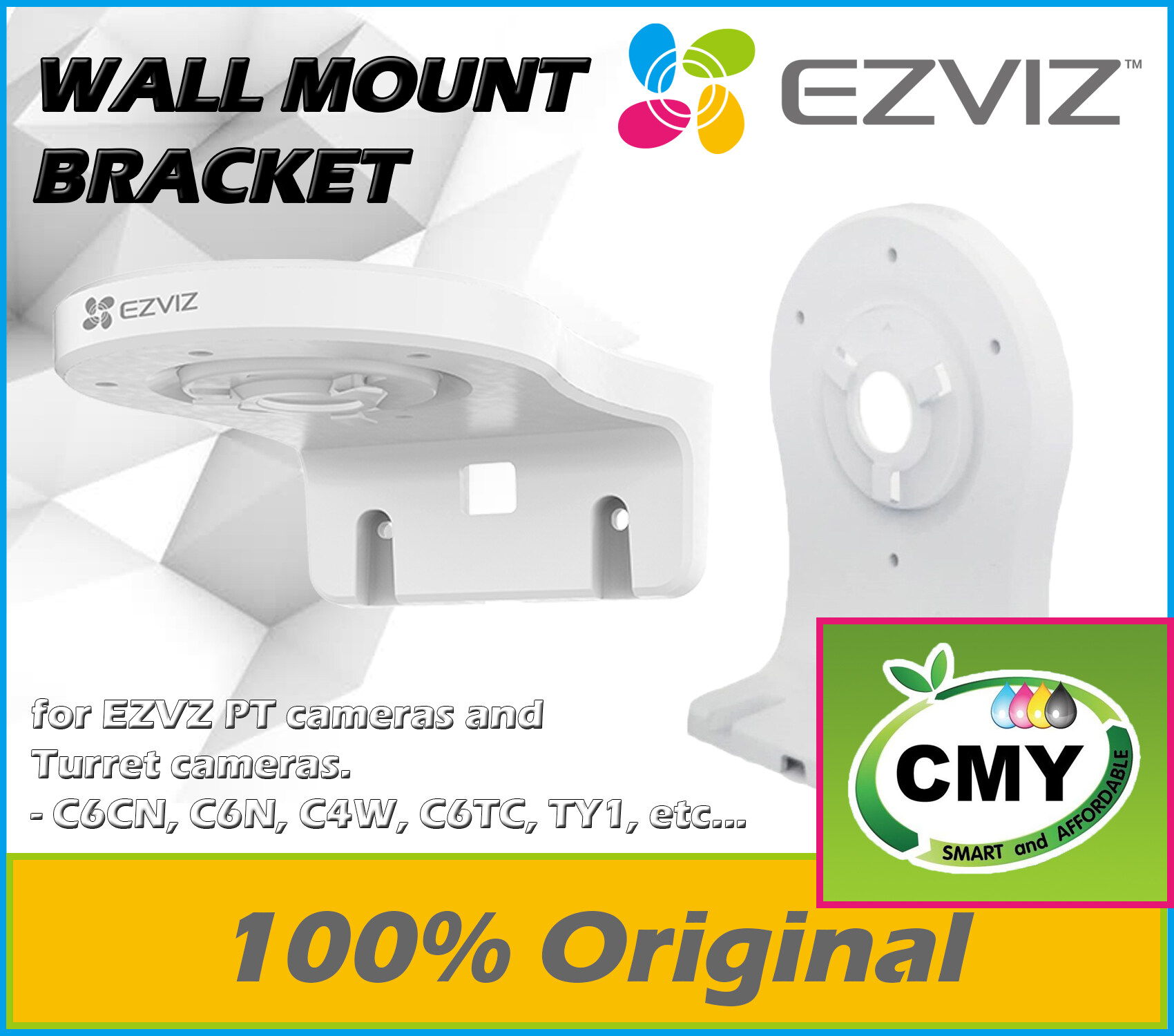 Ezviz Wall Mount Bracket Ezviz Accessories For PanTilt and Turret