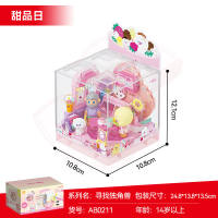 AREA-X Block x Finding Unicorn AB0211-14 Happy Holiday Box Series Gift Decoration Building Brick Toy