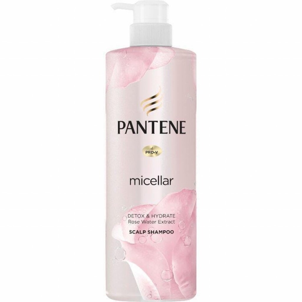 Pantene Pro-V Micelar Rosewater Shampoo Conditioner Detox & Hydrate 530ml New Arrival