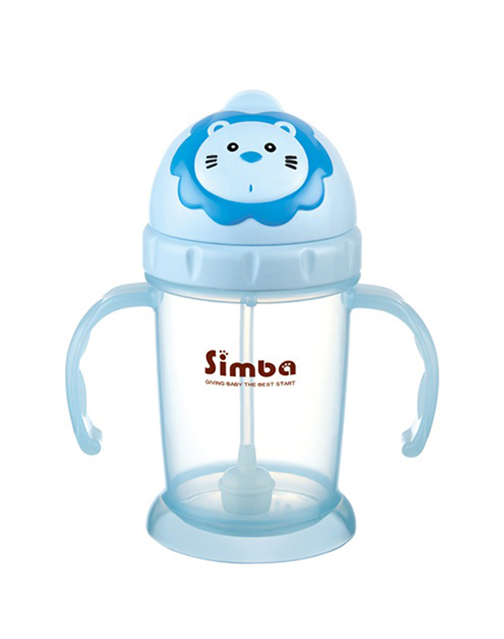 Simba Flip it Straw Training Cup 240ml Baby kids drinking bottle 小狮王辛巴滑盖乐活杯 240ml