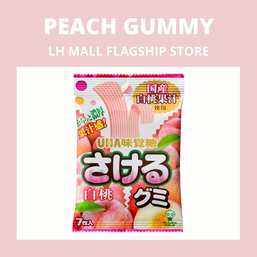 Japanese UHA Sakeru Gummy peach 7pcs 日本软糖 ( best before : Nov\'2022)