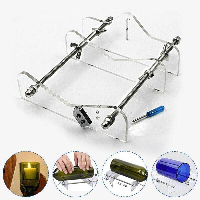 Glass Bottle Wine Glass Cutter Machine Jar Tool DIY Art Handmade Cutting Kit