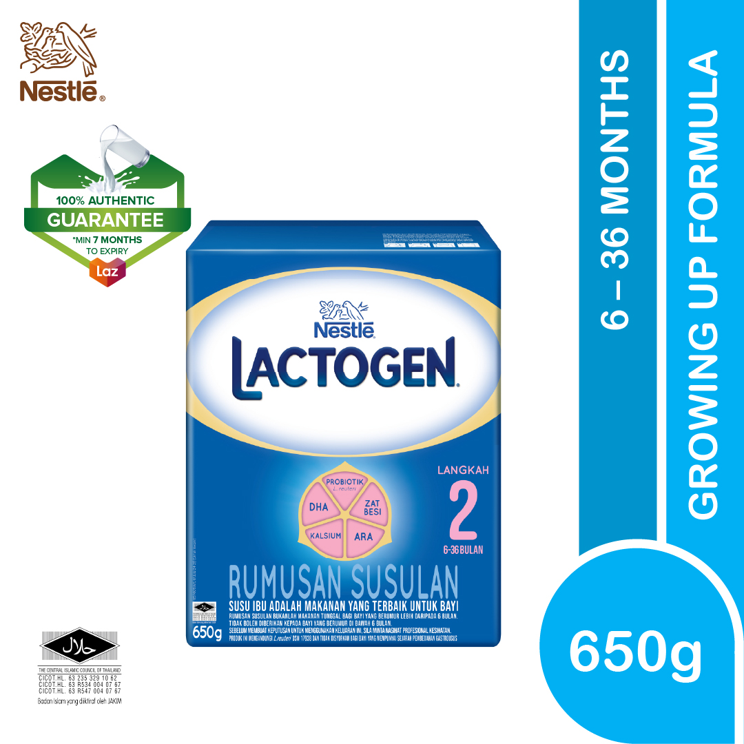 LACTOGEN® Step 2 Follow Up Milk Formula 6 months-3 years 650g