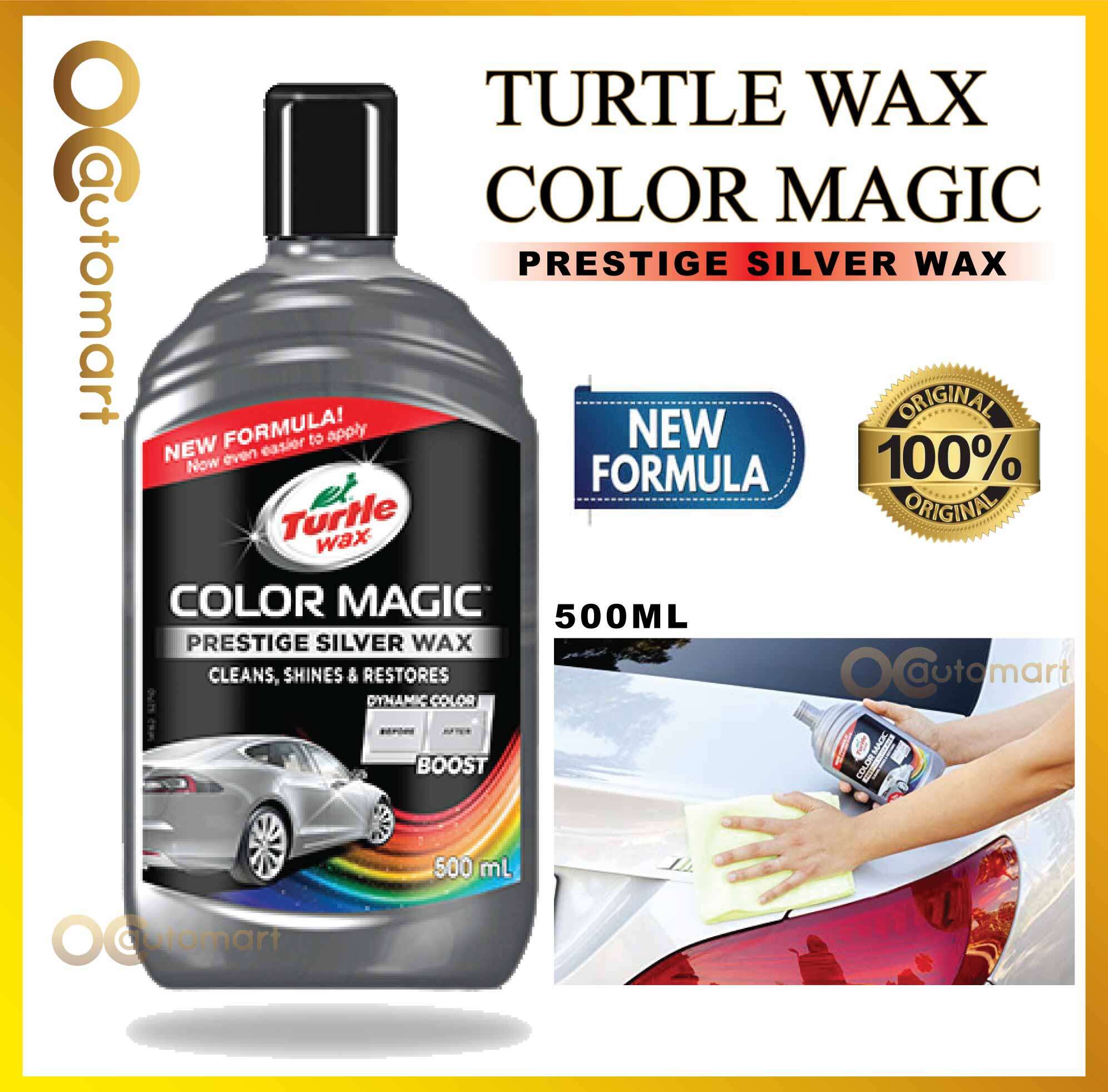 Turtle Wax Color Magic Prestige Silver Wax Cleans Shine and Restores 500ml ( 14161 52708 )