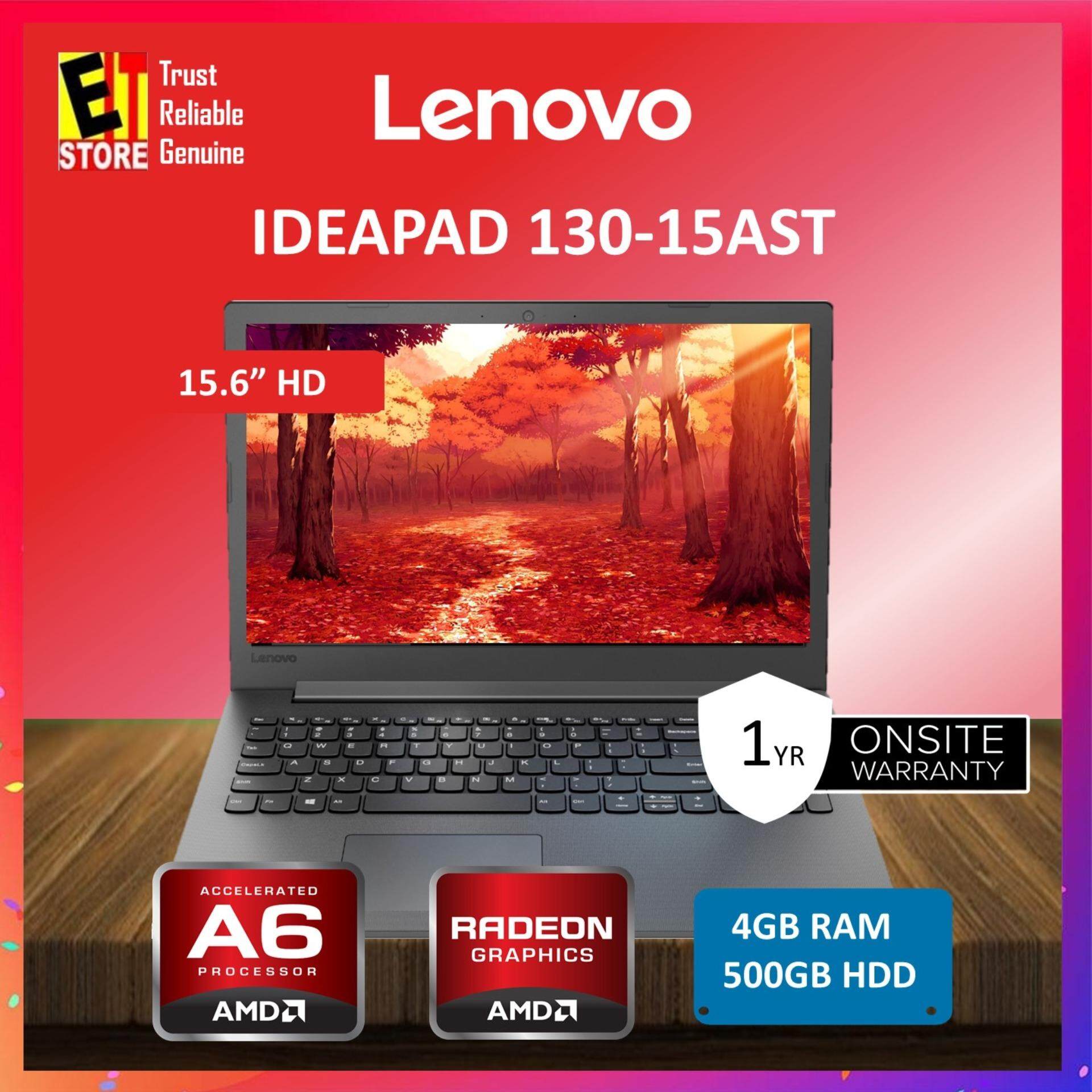 Lenovo Ideapad Laptop AMD A6-9225 4GB 500GB 15.6