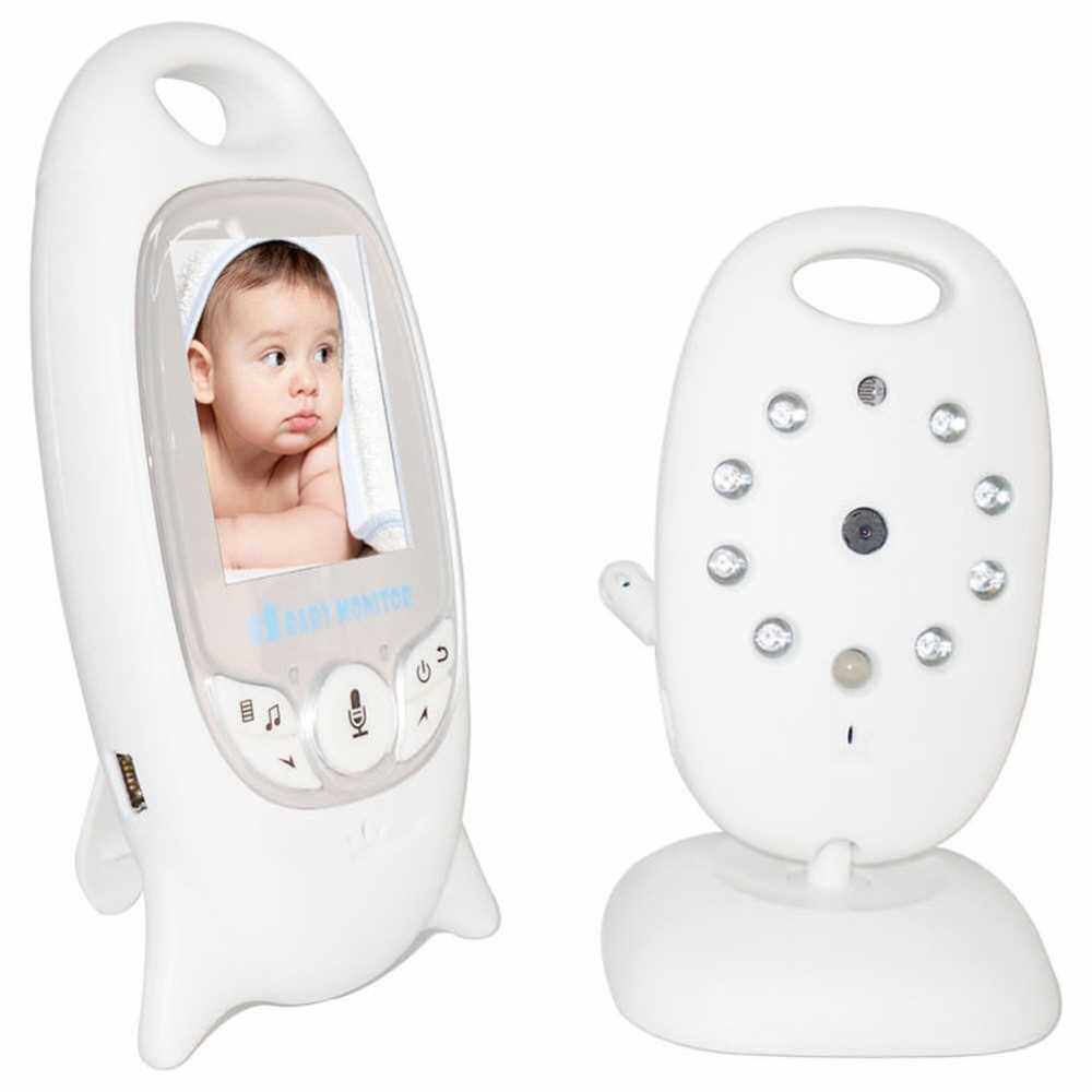 VB601 Wireless Video and Audio Baby Sleeping Monitor Rechargeable Battery Nanny Camera 2in Display Mini Infant Monitoring Device (Uk)