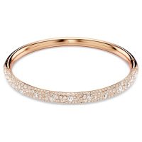Swarovski Sublima Rose Gold Snowflake Crystal Bangle 925 Sterling Silver Elegant Birthday Gift for Women Gift Box Set SZ-9845065412